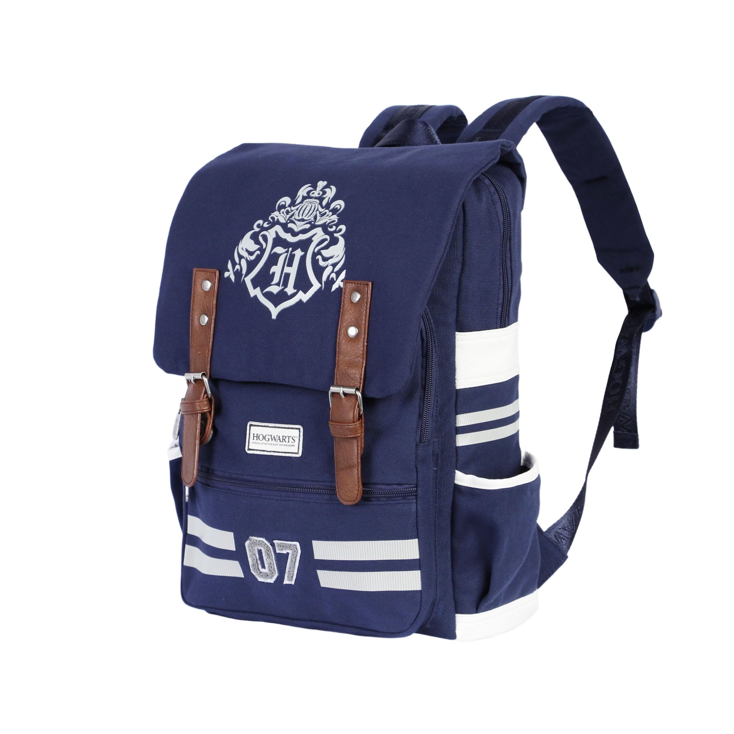 Harry Potter Academy-Oxford Backpack, Dark Blue, 14 x 29 x 40 cm, Capacity 16 L