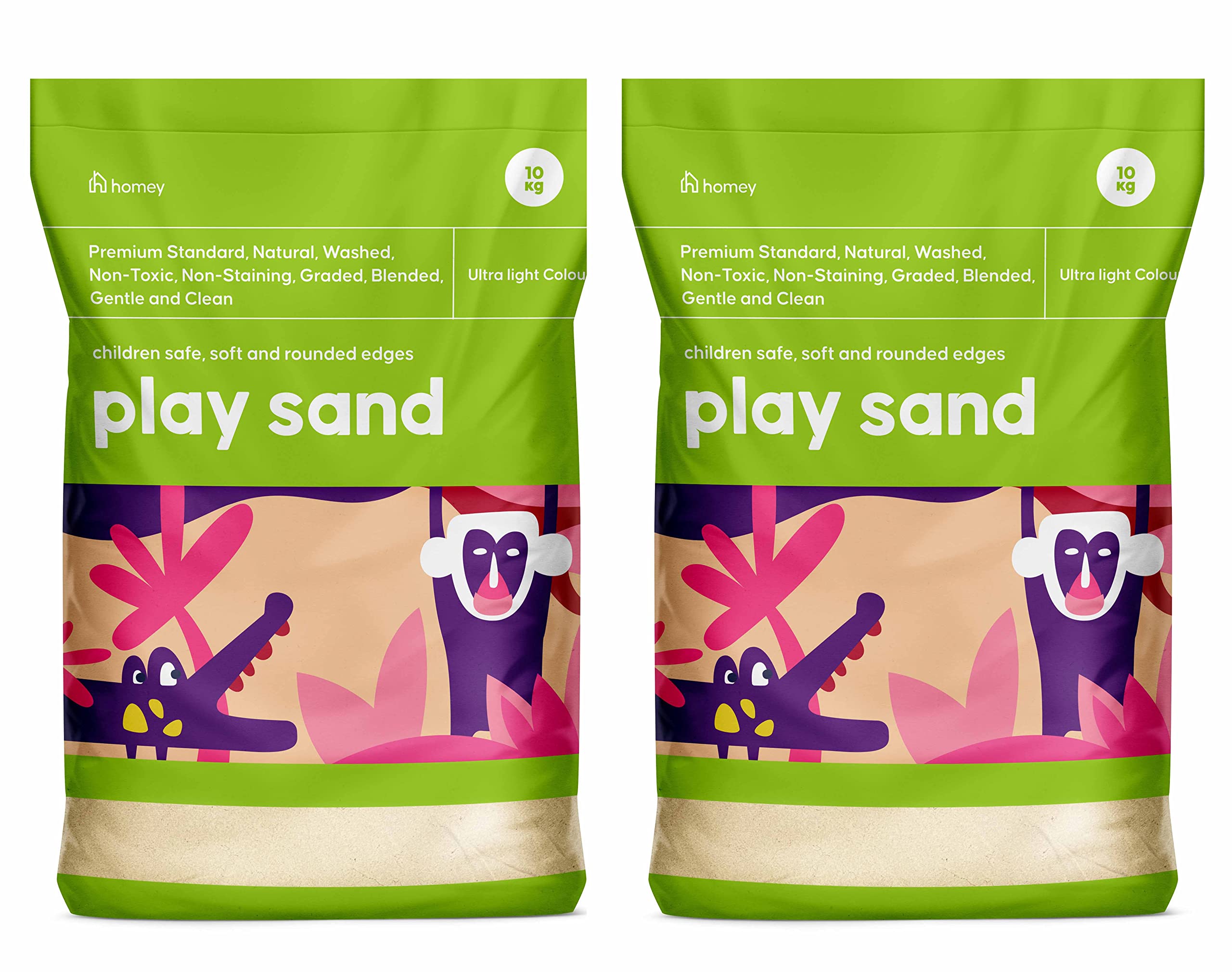 Childrens Play Sand Bag For Kids Non Toxic Soft Playsand Idea For Playing in sand pits 20Kg