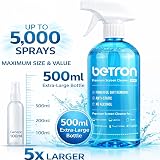 Betron Screen Cleaner Spray 500ml with Microfibre Wipes & Brush view 2
