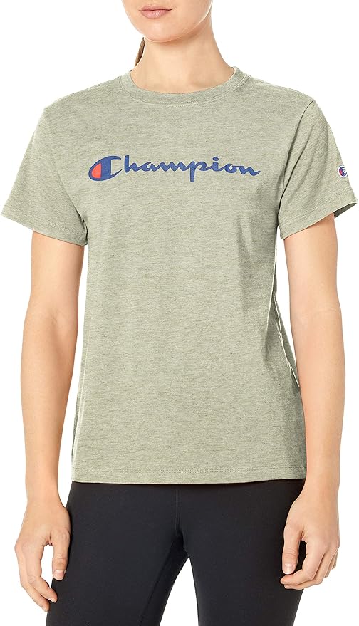 Champion Women's Classic Tee TShirt Amazon.co.uk Clothing