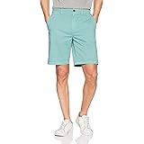 Goodthreads Men's 9" Inseam Flat-Front Comfort Stretch Chino Shorts
