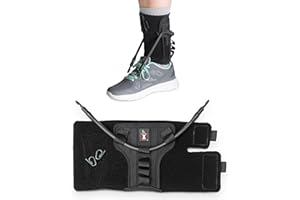 Core Products FootFlexor Foot Drop Brace - Soft Ankle Foot Orthosis (AFO) for Walking Support - Drop Foot Brace for Men & Women, XSmall/Small