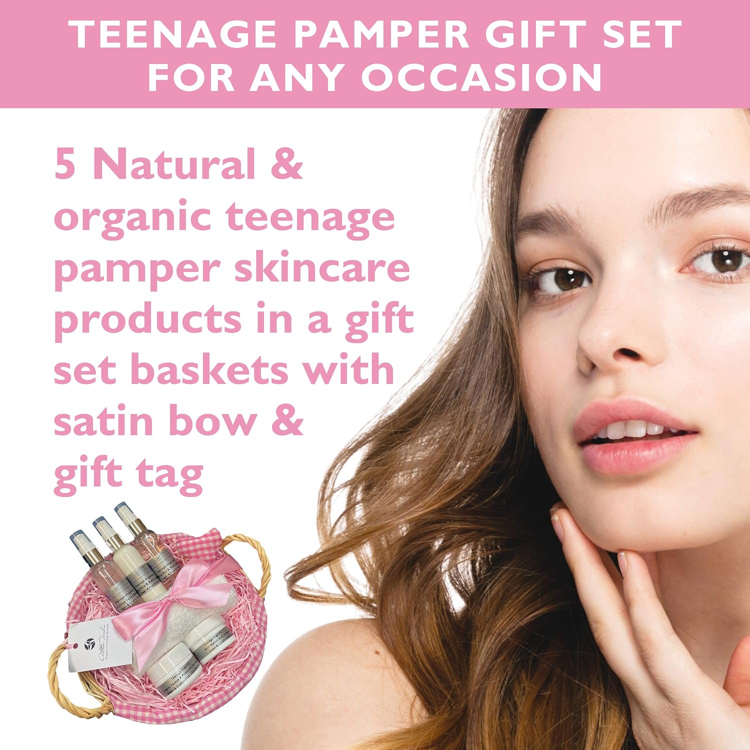 Organic teenage girls gifts, teenage girls pamper gift set - Image 3