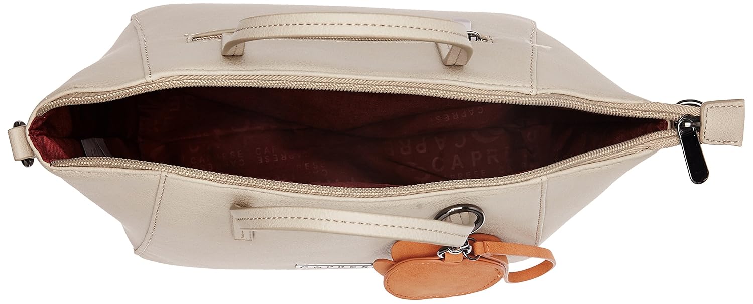 caprese kate women's satchel (almond)