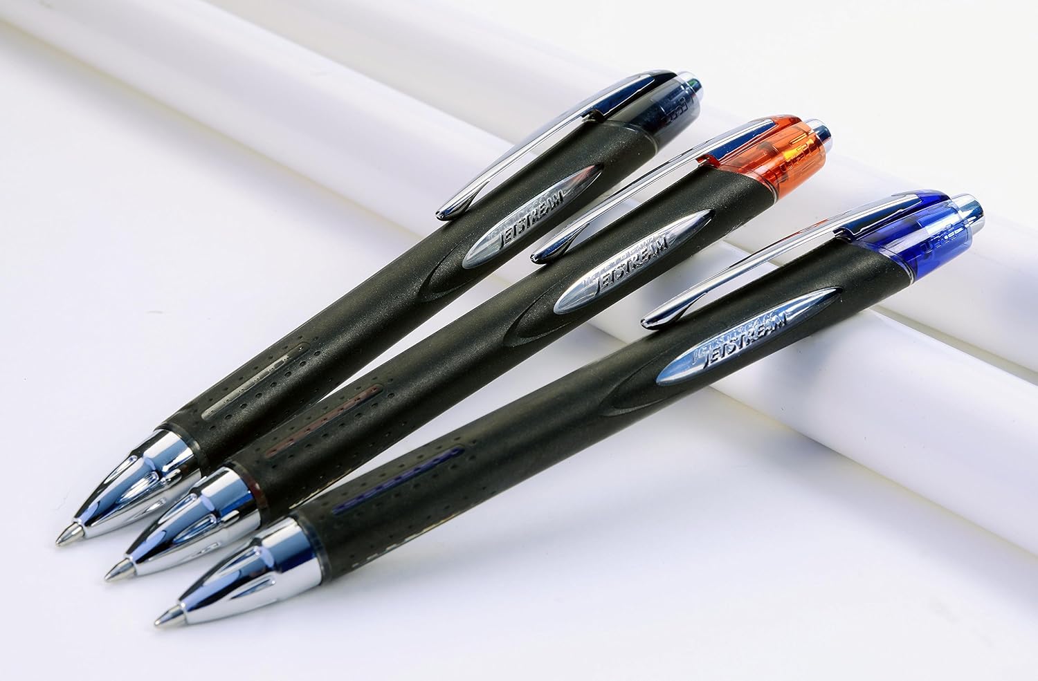 uni-ball SXN-210 RT Jetstream Black Rollerball Pens, Extremely Smooth Writing, Drawing, Art, Colouring, Note Taking - Image 5