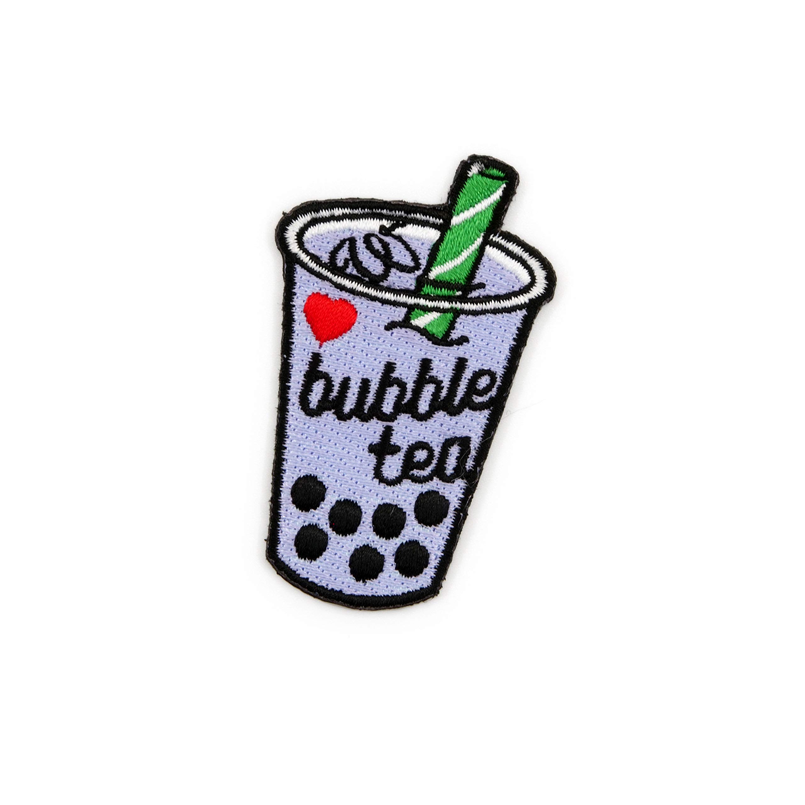 Winks For DaysBubble Tea Embroidered Iron-On Patch