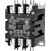 SUNLEE UL 3 pole 40 Amp Contactor 24v coil A2L Compliant fits 42CF35AJ equivalent Definite Purpose Contactor