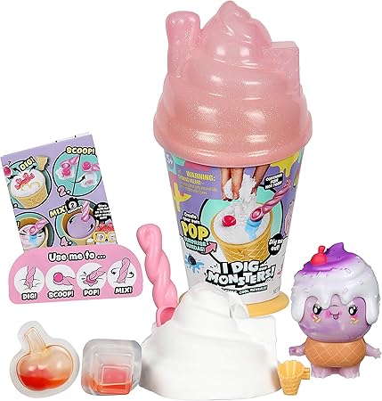 DIY Ice Cream Toy, pop Surprise Sundae 