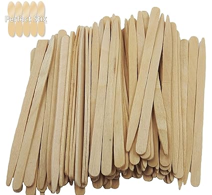 Perfect Stix Craft Picks 90-1000 Wooden Craft Picks, 0.1 Height, 0.2 Width, 3.5 Length (Pack of 1000)