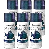 Rust-Oleum Color Shift Blue Cosmos Spray Paint | Color Changing Finish, Iridescent Effect, Crafts Decor And Accessories, Multi-Angle Appearance, 11 Oz