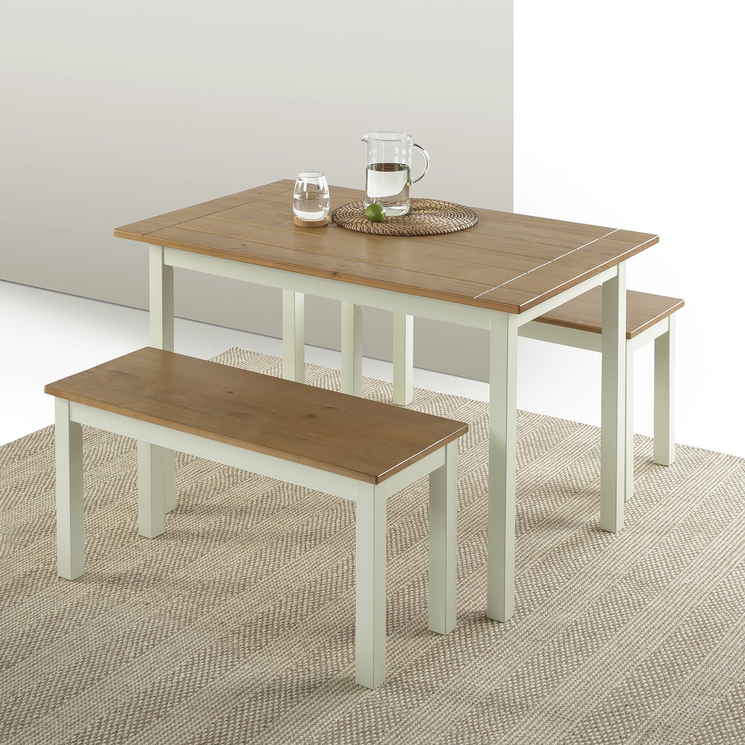 Best Zinus Dining Table With Bench