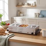Progress EK3664P Electric Buffet Server 3 Pan 200W Adjustable Temp view 3