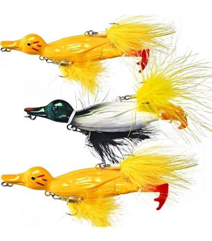 carved duck fishing lure Savage Gear 3D Bait, 4 1/4 oz, Wood Duckling, Realistic Contours, Colors & Movement, Durable ABS Construction, Versatile Rigging Options, Dual Smash Tails, Dual Treble Hook Configuration : Sports unpainted jig Eagle Claw Go Fish brutal catfish It is Color:PL-18