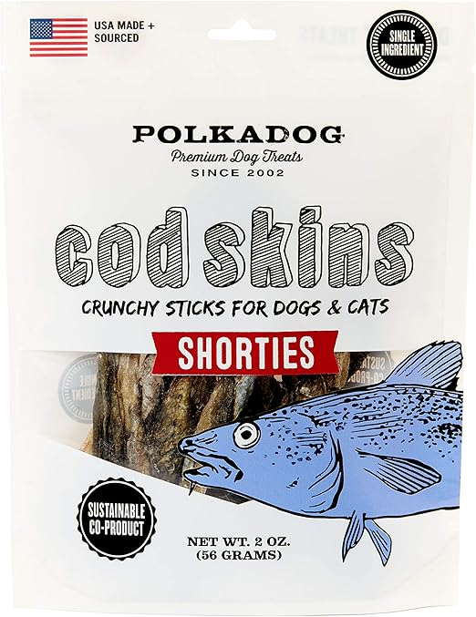 cod skin dog treats