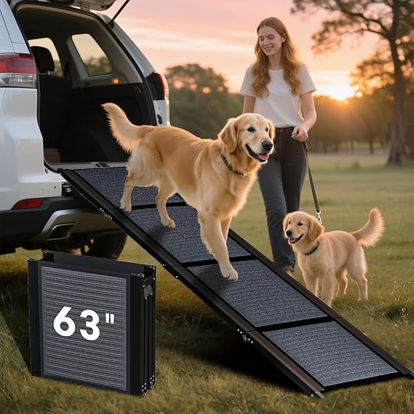 HBTOWER 63″ LONG & 17.3″ WIDE FOLDING DOG...