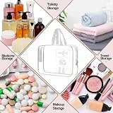 BEHAHAI Clear Toiletry Bag with Handle Transparent TSA Compliant Travel view 5