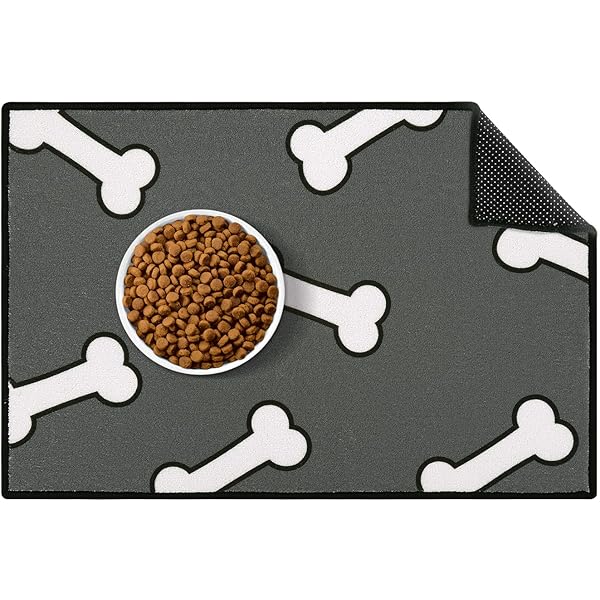 water absorbent dog food mats