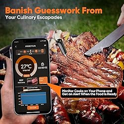 Wireless Meat Thermometer Bluetooth with Ceramics