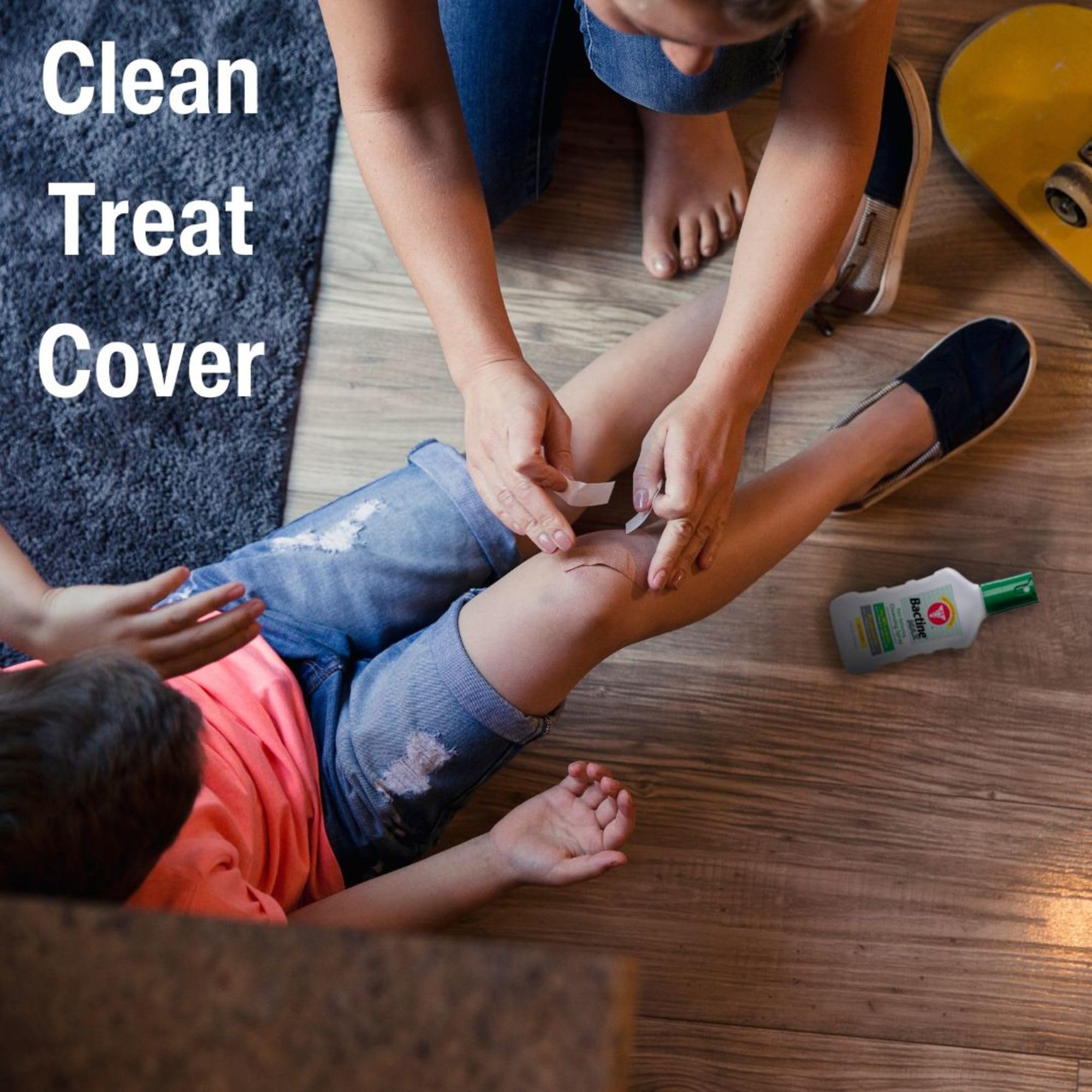 Bactine Max Pain Relieving Antiseptic Spray with Lidocaine, First Aid Pain + Itch Relief, No-Sting, Kills 99% of Germs*, 5oz