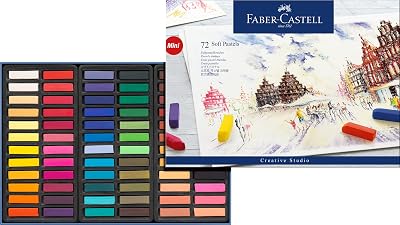 Faber-Castell Creative Studio Soft Pastels Mini Multicoloured 72 Cardboard