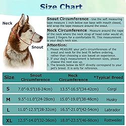 BARKLESS Muzzle Leash for Heavy Pullers, No Pull