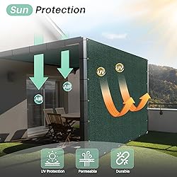 SunnyRoyal 23'x40' Sun Shade Sail Straight Edge