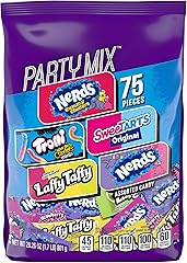 SweeTARTS Variety Party Mix, Individually Wrapped Assorted Candy, 28.6 Ounce (75 Count)
