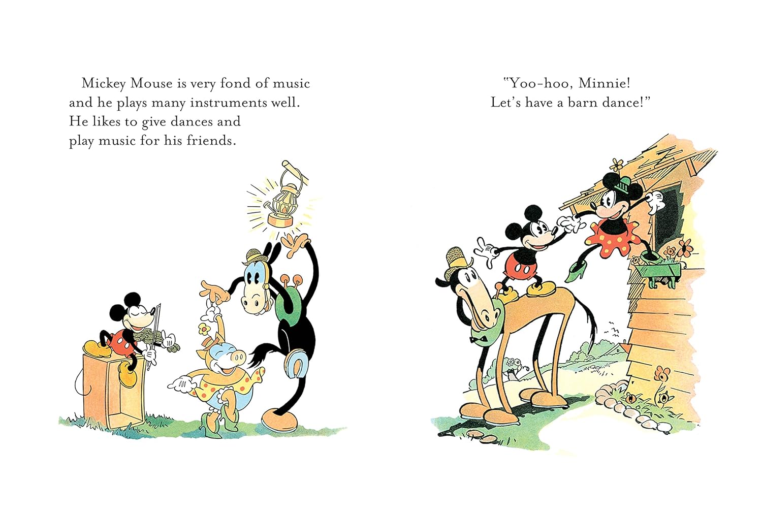 Buy Bendon 43780 Disney Mickey Mouse Vintage Linen Storybook Barn