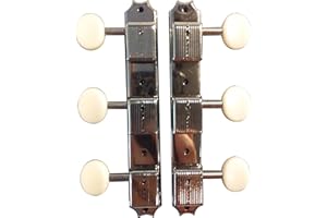 Kluson 3/Plate Nickel/Plastic