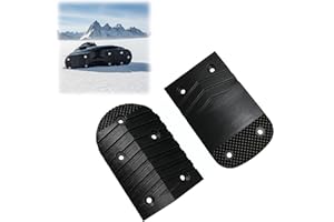 Replacement Heel and Toe Plates for Salomon Symbio Ski Boots with Single Boot Fitting and Support for Winter Ski Sports Black