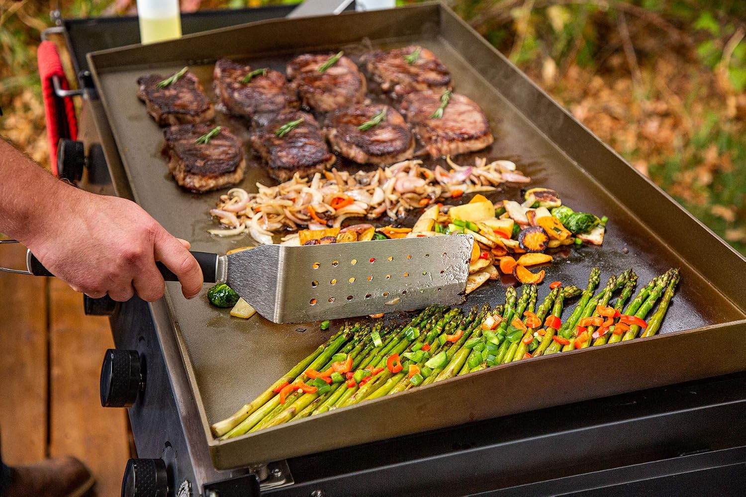 5 burner griddle
