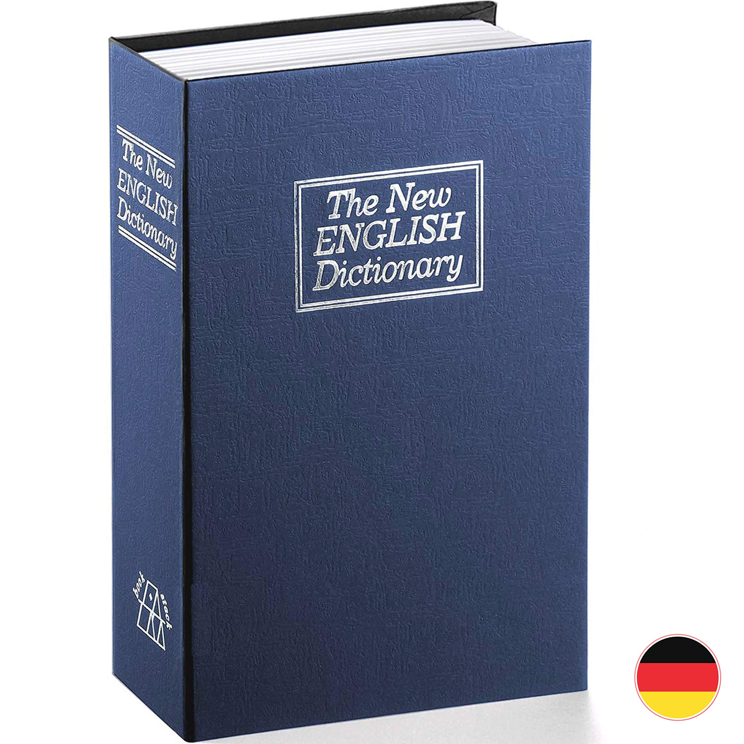 SAFE Book safe with combination lock, hiding place hiding place for your valuables such as coins, notes, jewellery dimensions: 180 x 115 x 55 mm.