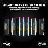 Corsair Vengeance RGB DDR5 96GB (4x24GB) 6400MHz CL32 iCUE XMP view 2
