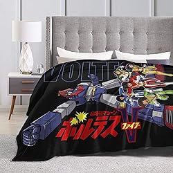 Anime Voltes V Throw Blanket Ultra-Soft Micro