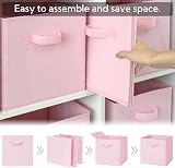 GRANNY SAYS Cube Storage Boxes Pack of 6 Large 33x33x32.4 cm Pink view 7