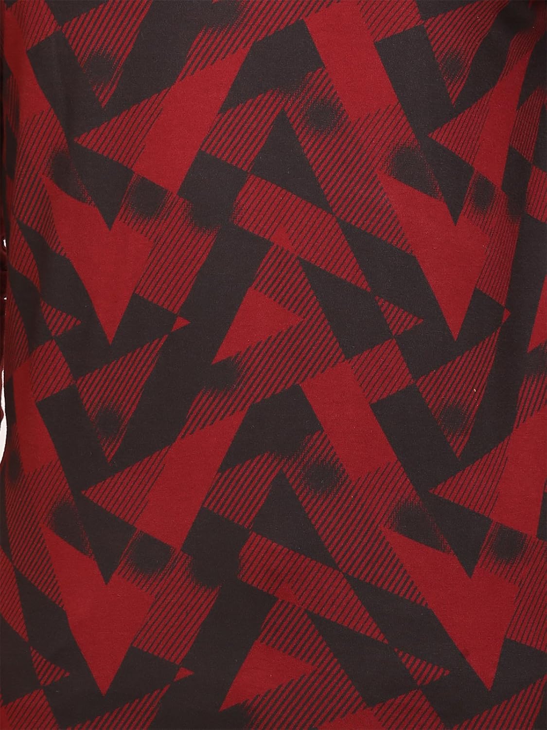 unisopent designs mens printed t-shirt(maroon)