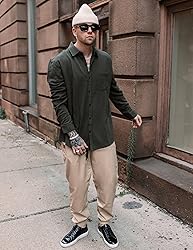 COOFANDY Men's Casual Joggers Pants - Cotton