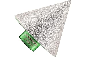 KURSTOL Diamond Cone Tile Bit - Countersink Drill Bit 2 in x 5/8"-11 Thread Angle Grinder,Beveling Chamfer Bit for Shaping En