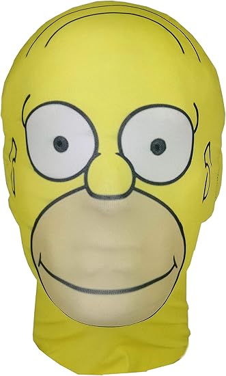 maschera di bart simpson