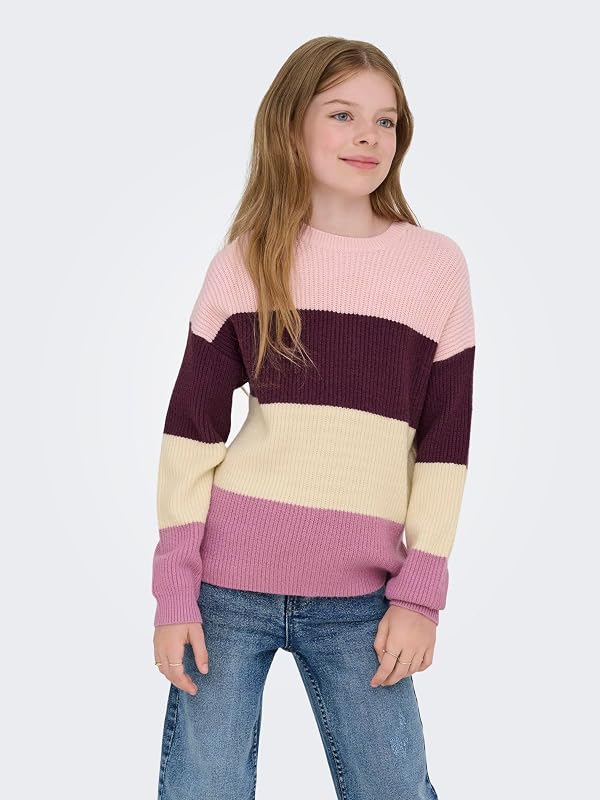 Jersey de Punto para niña KOGSANDY, Mauve Wine, 158-164