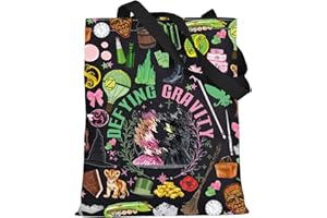 WZMPA Witch Musical Tote Bag Witch Movie Fans Gift Theater Drama Shoulder Bag Witch Merch