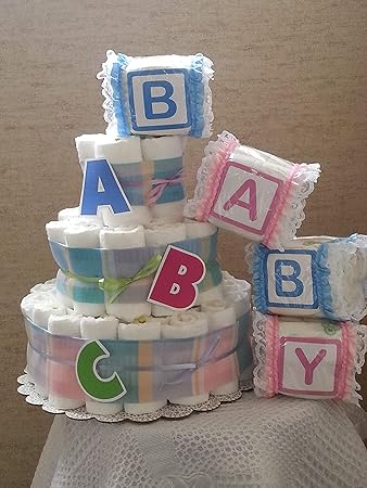 alphabet block centerpiece