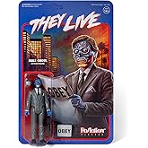 Super7 They Live Female Ghoul (negro Y Blanco) - Figura De Acción De 3.75 Pulgadas Con Accesorios, Coleccionables Clásicos De Terror Y Juguetes Retro
