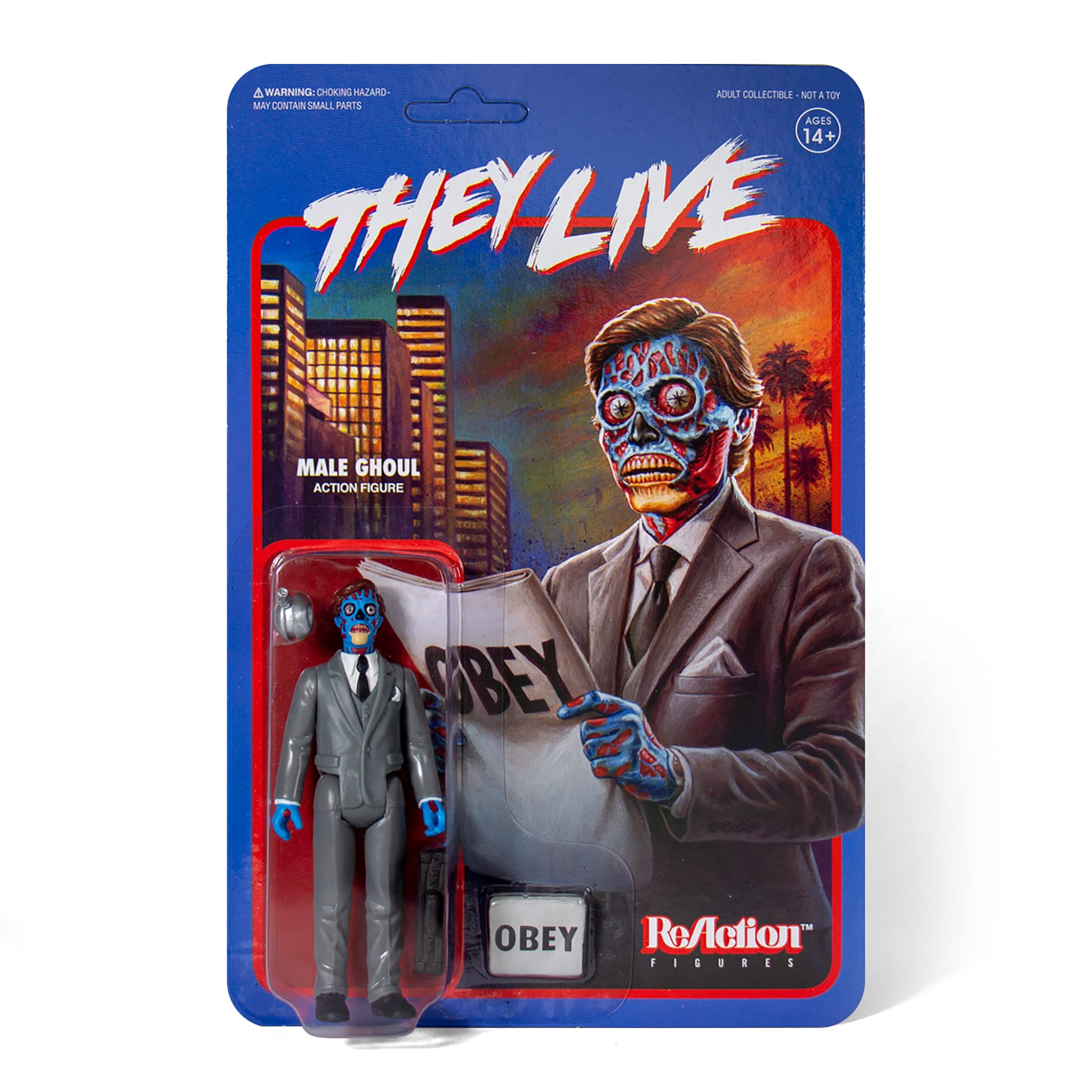 SUPER7 THLVW01-MAL-02 Reaction Figure, Multicolor, 3.75"