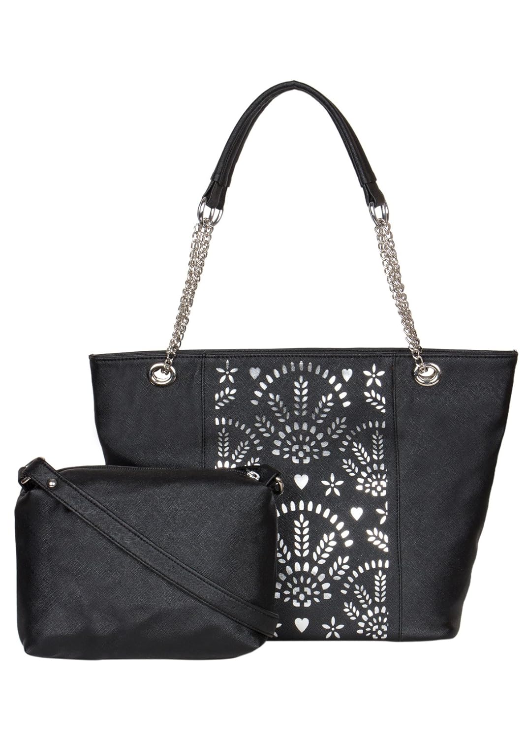 adisa ad4004 women handbag with sling bag combo