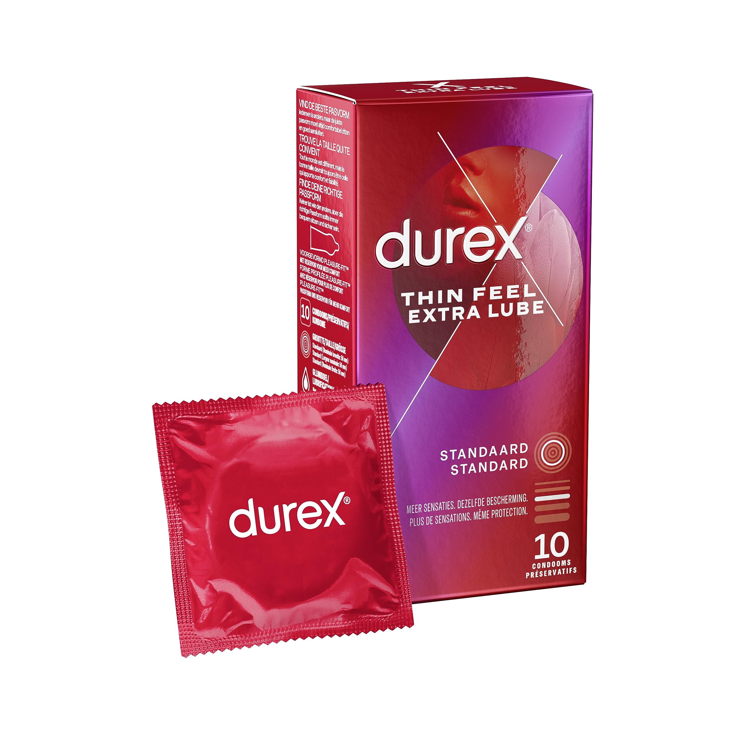 Durex Condoms_E33205 Condoms Transparent One Size