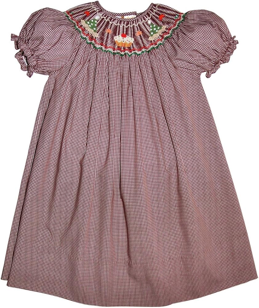 cupcake smocked dress