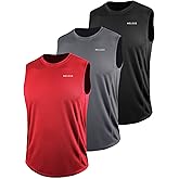 NELEUS Men's Dry Fit Workout Running Muscle Tank Top