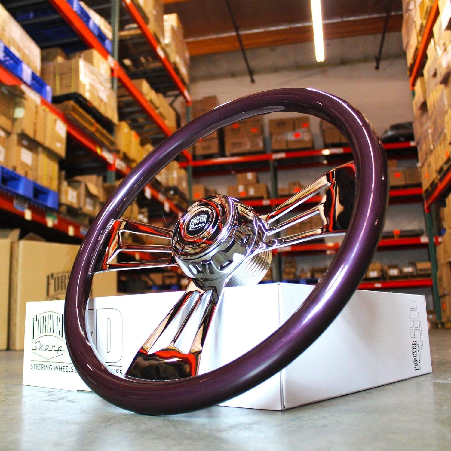 Steering Wheels & Accessories Kenworth Peterbilt Mack 18 Purple