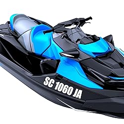 1060 Graphics - Custom Watercraft Number Decals